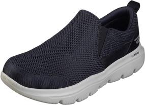 img 4 attached to Skechers Evolution Ultra Impeccable Sneaker Black Men's Shoes and Fashion Sneakers