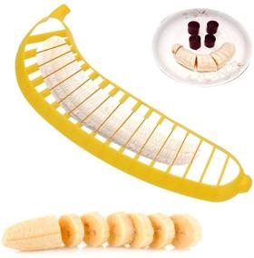 img 3 attached to 🍌 Efficient Banana Slicer: Practical Plastic Kitchen Tool for Easy Salad and Fruit Preparation