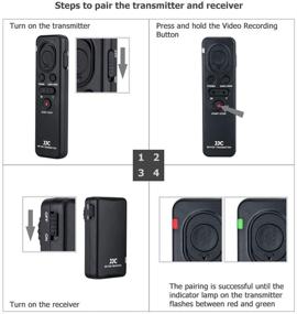 img 3 attached to 📷 Upgraded Wireless Remote Shutter Release Control Compatible with Sony A6500 A6400 A6300 A6000 A1 ZV-1 A7R IV III A7S III A7 III A9 II FDR-AX33 AX100 AX700 HDR-CX405 CX440 CX455 CX900 | Replacement for Sony RMT-VP1K RM-VPR1