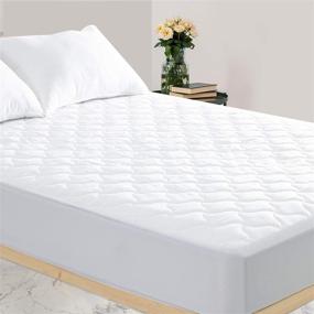 img 4 attached to 🛏️ MAKATZ Queen Waterproof Mattress Protector, Premium Breathable Mattress Cover with Deep Pocket (8-21 Inches)