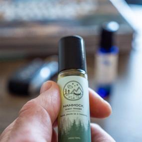 img 2 attached to 🌲 Hammock Natural Rollerball Fragrance: Cedarwood, Orange, Pine, and Eucalyptus Blend for Soothing Relaxation