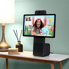 img 2 attached to Facebook Portal Plus - 15.6” Smart Video Calling Display with Alexa - Black