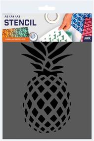 img 2 attached to 🍍 Reusable Pineapple Stencil: Eco-Friendly Furniture Solution