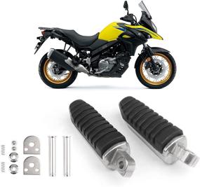 img 4 attached to GPMT Suzuki GSX650 Rear Foot Pegs Motorcycle Footrest For Suzuki Hayabusa GSX1300R 2008-2012 GSX1400 GSF1250 Bandit 1250 GSX1250