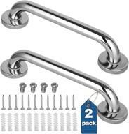 shower stainless steel bathroom handle logo