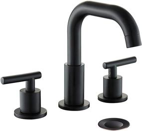 img 4 attached to Enhanced Comfort and Style with MYHB SH001H 2 Handle Inch Widespread Faucet