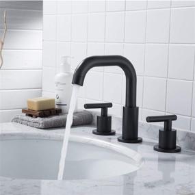 img 1 attached to Enhanced Comfort and Style with MYHB SH001H 2 Handle Inch Widespread Faucet