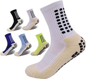 img 3 attached to Socks Hospital Athletic Sport Pairs White