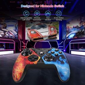 img 3 attached to 🎮 PowerLead Pro Controller for Nintendo Switch - Wireless Joystick Gamepad for Switch/Switch Lite & More