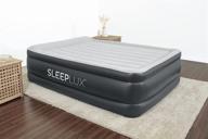 sleeplux: ultimate comfort air mattress with built-in pump, pillow, and usb charger - queen size logo