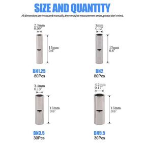 img 3 attached to Glarks Uninsulated Connectors Assortment 🔌 - Effective Solutions for Non-Insulated Connections