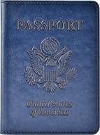 passport vaccine leather vaccine protector logo