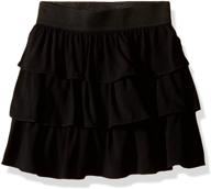 👗 girls' pull-on tiered skirt by amy byer - perfect for school or play logo