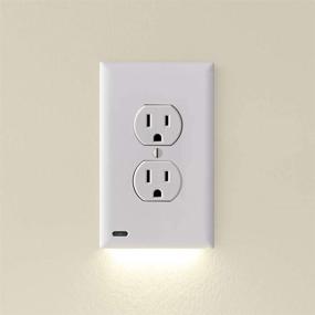 img 4 attached to 💡 SnapPower GuideLight 2: 4 Pack LED Night Light for Outlets - New Version with Automatic On/Off Sensor
