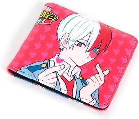 img 4 attached to Stylish Academia Todoroki Cosplay Wallet: Genuine Leather and Exceptional Quality