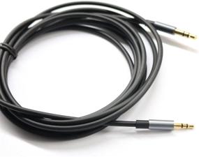 img 4 attached to 🎧 High-Quality Black Gold Plated 1.5ft 3.5mm Male to 2.5mm Male Car Audio Cable for Apple, Android, Tablet, MP3 Player