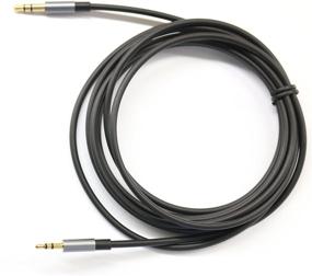 img 3 attached to 🎧 High-Quality Black Gold Plated 1.5ft 3.5mm Male to 2.5mm Male Car Audio Cable for Apple, Android, Tablet, MP3 Player