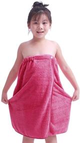 img 3 attached to Enerhu Towel Terrycloth Buttons Purple Bath in Kids' Bath