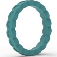 💍 bondwell silicone wedding ring for women - a safe, durable band for active athletes, wives, yoga, workout, medical needs - preserve your finger & marriage logo