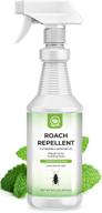 effective roach control: natural oust peppermint oil roach repellent spray - eco friendly for indoor & outdoor use logo