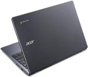 img 1 attached to 🖥️ Acer C720-2844 11.6-inch Google Chromebook Laptop with Intel Celeron 2955U Dual Core Processor, 1.4GHz Speed, 4GB RAM, 16GB SSD - Gray"