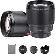 📸 viltrox 85mm f1.8 mark ii stm lens: auto focus, large aperture telephoto portrait lens for fuji x-mount cameras logo