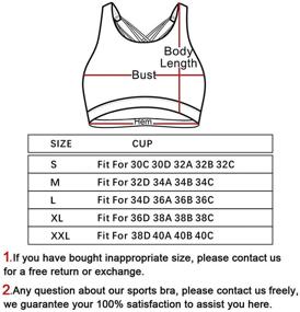 img 2 attached to 👙 YIANNA Strappy Wirefree YA BRA139 Black M Women's Activewear for Lingerie, Sleep, and Lounge
