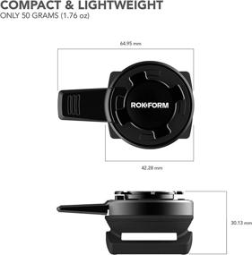 img 2 attached to 🚲 Rokform - Universal Bike Phone Mount: Securely Fits Any Bike Handlebar or Stem (7/8" to 2.25")