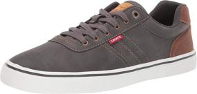 img 1 attached to 👟 Levis Miles Perforated Sneaker Men's Shoes with Tumbled Finish