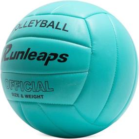 img 3 attached to 🏐 Runleaps Volleyball: Top-Quality Waterproof Indoor/Outdoor Beach & Gym Training Ball (Official Size 5)