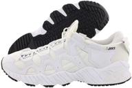 asics tiger men's white gel mai shoes логотип