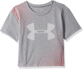 img 2 attached to 👧 Under Armour Girls Transit Logo Short Sleeve Tee - Comfy & Stylish Active Wear for Young Girls