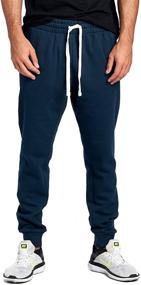 img 4 attached to Joggers Sweatpants Fleece Elastic Camouflage