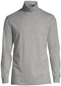 img 3 attached to 👕 XXL Men's Clothing: Lands End Super T Turtleneck Shirts for Maximum Comfort and Style