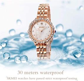 img 1 attached to SKMEI Quartz Watches Fashion Waterproof