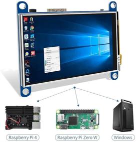 img 1 attached to 📺 JniTyOpt 3,5-дюймовый дисплей для Raspberry Pi 4 - бесплатный драйвер - TFT-монитор с сенсорным экраном HDMI Plug & Play - разрешение 480x320 - поддержка Raspberry Pi 4/3/2 B B+/A+/Windows 10/8/7