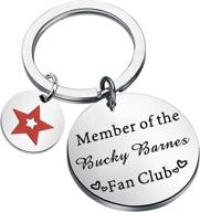 👨 barnes fan club winter soldier gift - bucky maofaed superhero gift logo