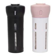 💗 sanitizer dispenser containers - travigo black & pink logo