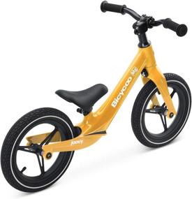 img 3 attached to Bicycoo Mg Toddler Training Balance Bike, Goldy: The Perfect Way to Teach Your Child to Ride!