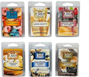 img 3 attached to Indulge in Our 6 Pack Breakfast Set Soy Blend Wickless Candle Wax Bar Melts - Enjoy the Scents of Blueberry Muffins, Fresh Brewed Coffee, Cappuccino Brulee, Country Berry Hotcakes, Fruity Loops, and Almond Biscotti!