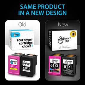 img 3 attached to 🖨️ Smart Ink Remanufactured HP 61 XL 61XL Combo Pack Ink Cartridge Replacement - Black & Tri-Color - Compatible with HP Envy 4500 4502 5530, OfficeJet 4630, DeskJet 3510 3050 2548 2540 1510 1010 1000