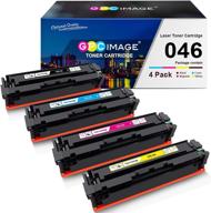 🖨️ gpc image compatible toner cartridge replacement for canon 046 046h crg-046 – high-quality color toner for mf733cdw mf731cdw mf735cdw lbp654cdw (black, cyan, magenta, yellow) logo