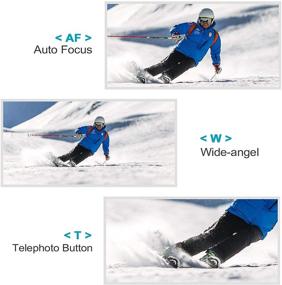 img 2 attached to 📷 Wireless Camera Remote Control Shutter for Canon EOS Rebel SL2, SL3, 77D, R5, R6, PowerShot SX70 HS, G7 X Mark III, G5 X Mark II, T7i, M50, EOS RP, R, M6 Mark II - Compatible Replacement for Canon BR-E1