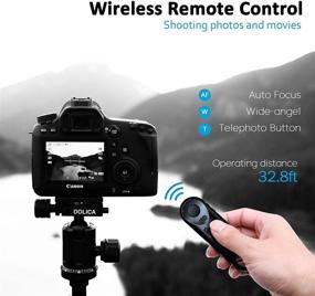 img 3 attached to 📷 Wireless Camera Remote Control Shutter for Canon EOS Rebel SL2, SL3, 77D, R5, R6, PowerShot SX70 HS, G7 X Mark III, G5 X Mark II, T7i, M50, EOS RP, R, M6 Mark II - Compatible Replacement for Canon BR-E1