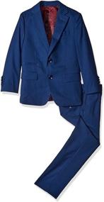 img 3 attached to 🐦 Isaac Mizrahi Birdseye Boys' Clothing: Classic Style with a Modern Twist
