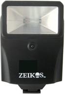 📸 zeikos ze-ds12 цифровая вспышка со слейвом с держателем: идеально подходит для зеркальных и компактных камер. логотип