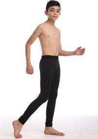 img 3 attached to Ultimate Thermal Compression 👖 Legging: CVVTEE Boys' Active Clothing
