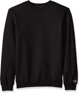 champion boys double sweatshirt medium boys' clothing logo