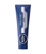 nivea for men mild shaving cream: a soothing and relaxing treat for effortless shaving logo