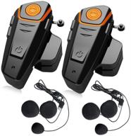 motorcycle communication qsportpeak microphone headphones logo